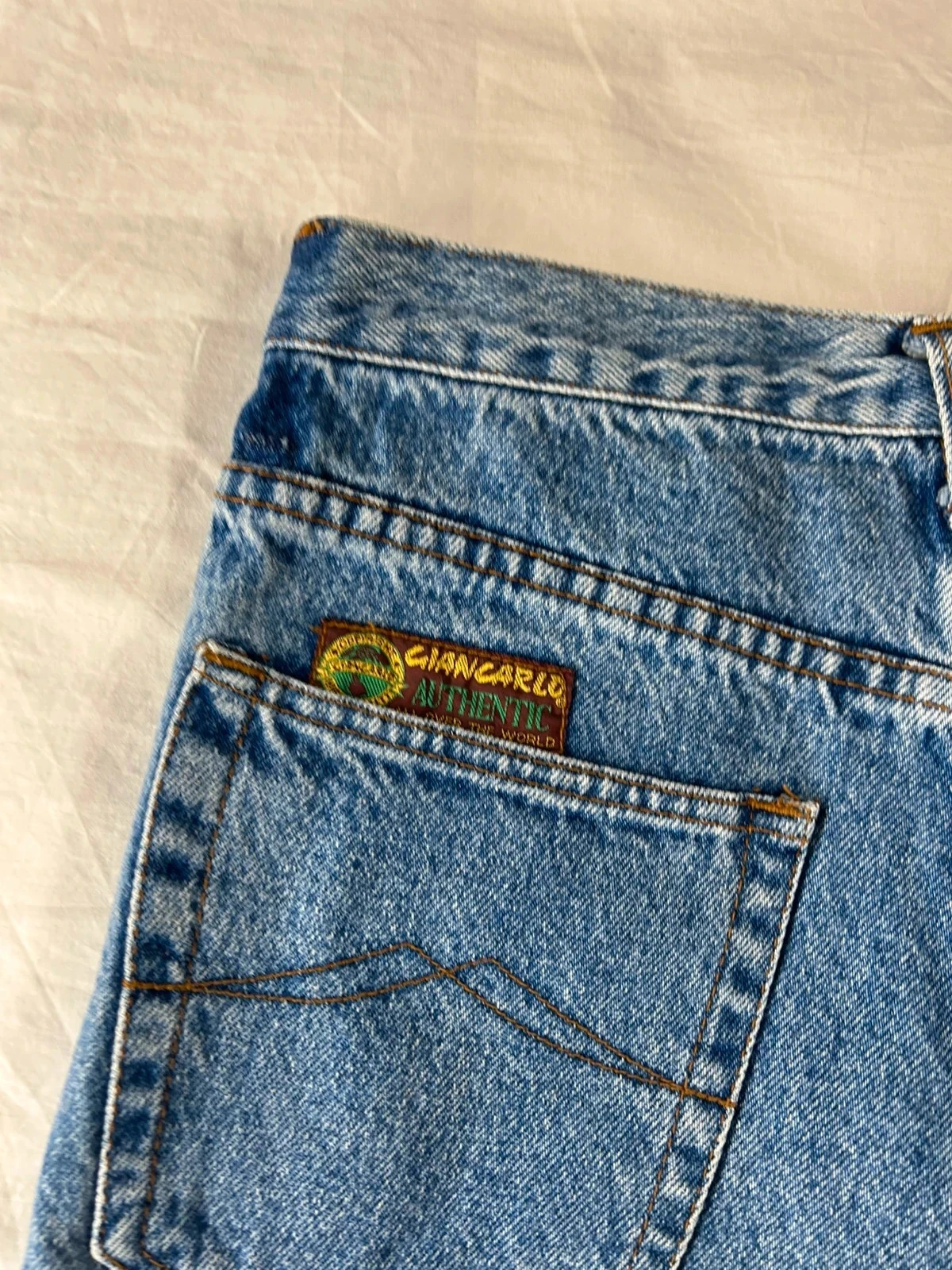 Authentic light blue Giancarlo jeans – photo 11